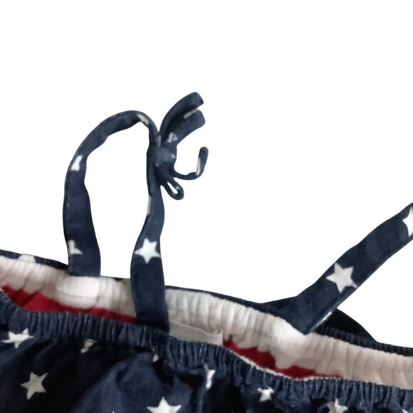 The Childrens Place Baby Girl 4th Of July Romper Summer One Piece Size 0-3 Month - Picture 6 of 9